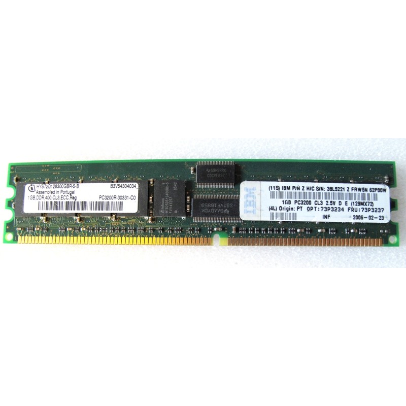 Mémoire RAM de 1Go DDR 400 ECC 