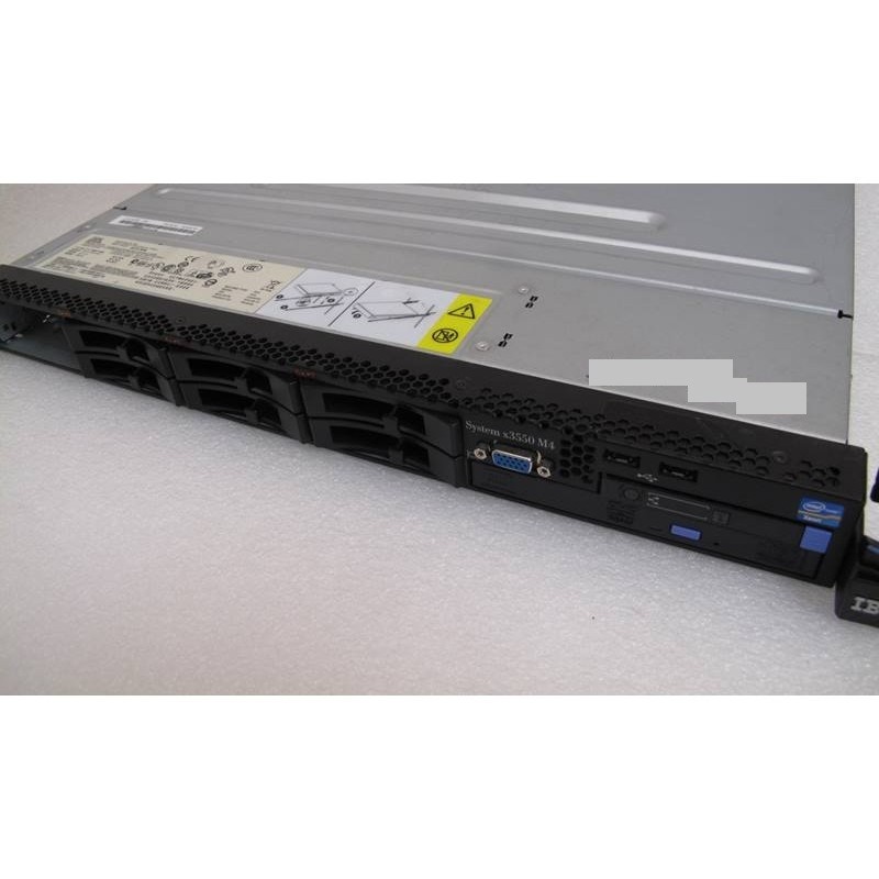 Server IBM X3550 M4 Intel Xeon E5-2603 1.8GHz 2xPSU - No Hard drive - No RAM