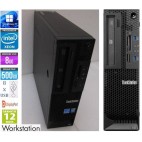 Lenovo ThinkStation E32 SFF Xeon E3-1225V3 QC 3.2GHz 8Mb cache 8Go RAM 500Go Windows11 Type 30A3