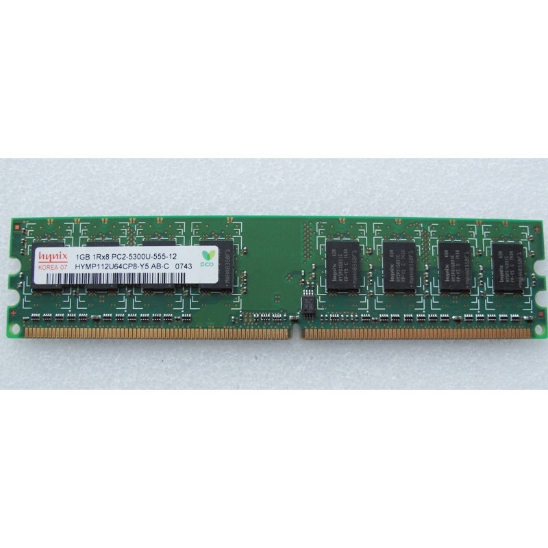 HYNIX HYMP112U64CP8-Y5 1Go DDR2 5300U NON ECC