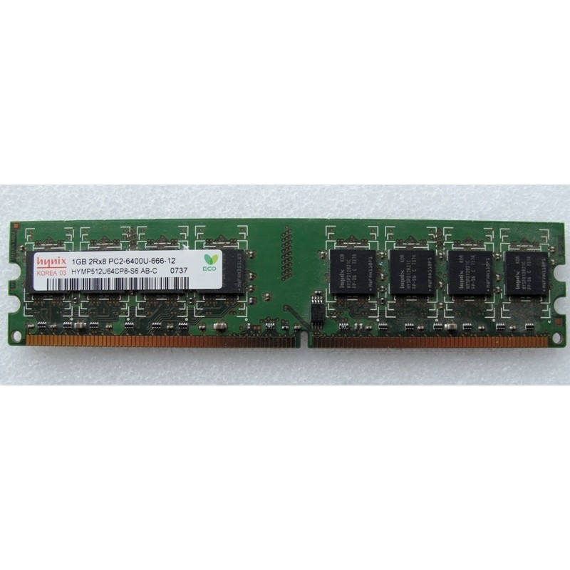 Mémoire RAM de 1Go DDR2 PC2 6400U 