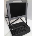 Dell 0RN339 RKM Console Monitor & Keyboard 17FP 1U