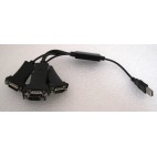 Connectique KÖNIG CMP-USBSER20 Adaptateur USB 4x Série 0.30m