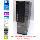 PC DELL Optiplex 7020 SFF Intel core i5-4590 3,30GHz QC 8Go RAM HDD 500Go Win11 pro 64bits_10xUSB, 2xDP,VGA, RS232