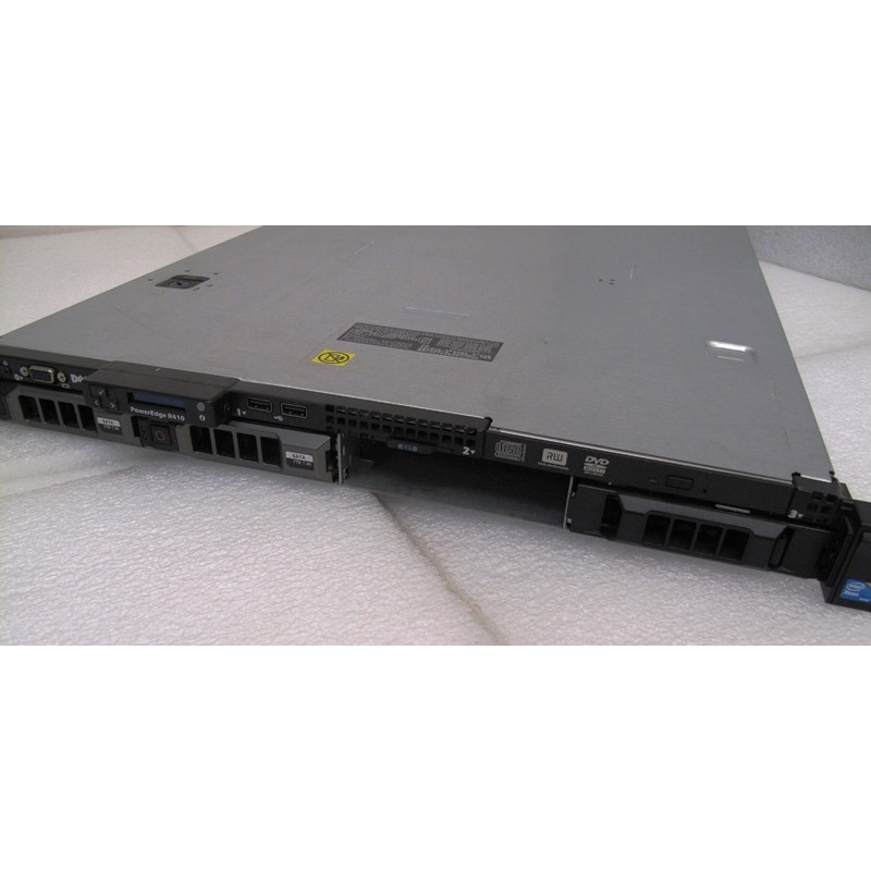 Server Rack Dell PowerEdge R410 1 x Xeon E5648 Quad-Core 2.66GHz 8Go RAM 2x300GB 10K SAS Perc H700