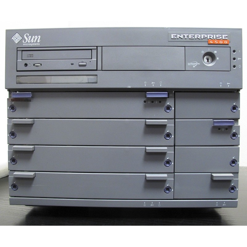 Serveur SUN Enterprise 4500 pn 115-8610-5 Chassis and spares availables