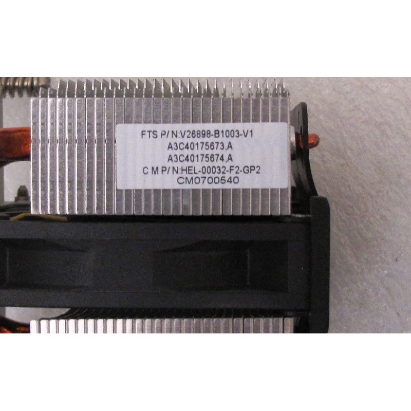 Radiateur dissipateur thermique FUJITSU A3C40175673 FTS PN V26898-B1003-V1