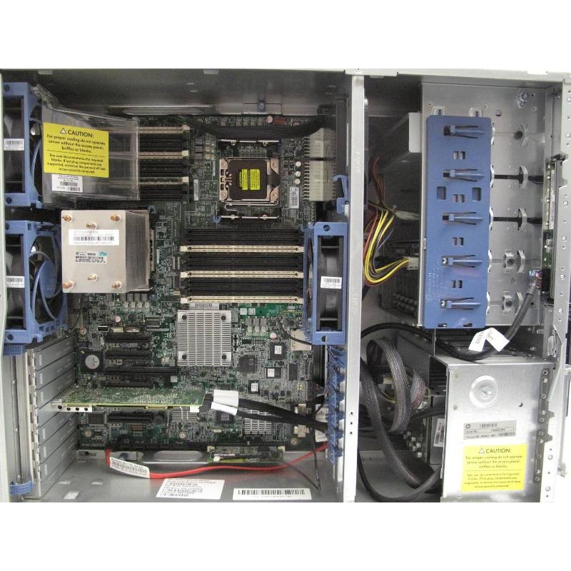 HP ProLiant ML350 G6 motherboard with Proc E5530 2,40GHz and Heatsink HP 606019-001 SP 461317-002