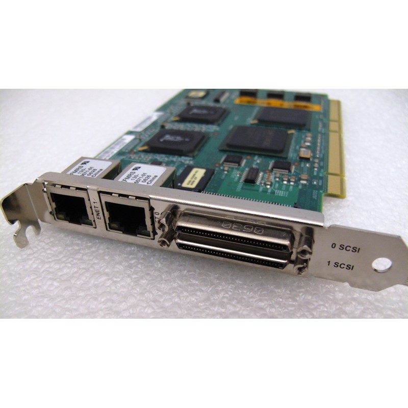 SUN 501-7490 (X4422A-2) Dual Gigabit Ethernet / Dual SCSI Ultra-2 PCI Adapter