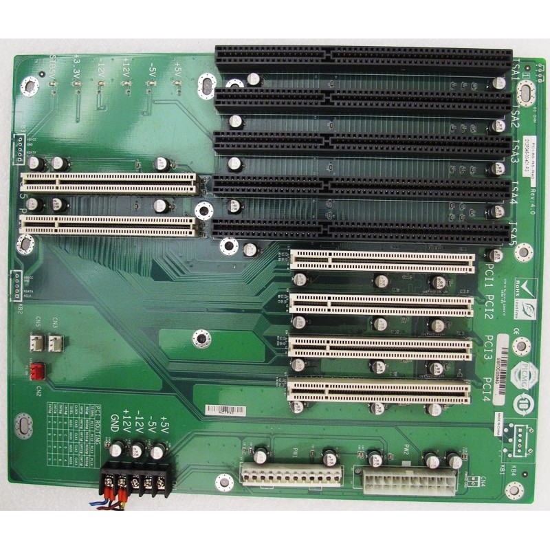 PCI-8S-RS-R40 8-Slots Backplane 4xPCI ports 4xISA ports