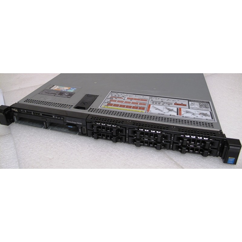 DELL PowerEdge R620 2 x E5-2690V2 3GHz - 184Gb RAM - No disk - 2x750W PSU