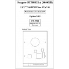 Disque Seagate ST380021A 80Gb IDE 7200t 3.5"