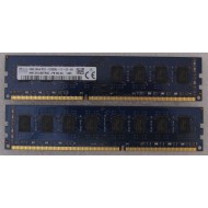 Barrette Mémoire 4Go RAM DDR3 HMT351U6EFR8C-PB DIMM PC3-12800U