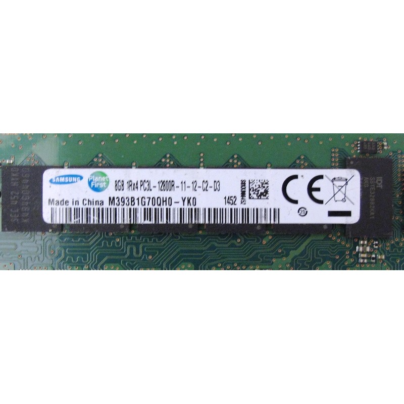 8Gb 1Rx4 PC3L-12800R memory module Samsung M393B1G70QH0-YK0