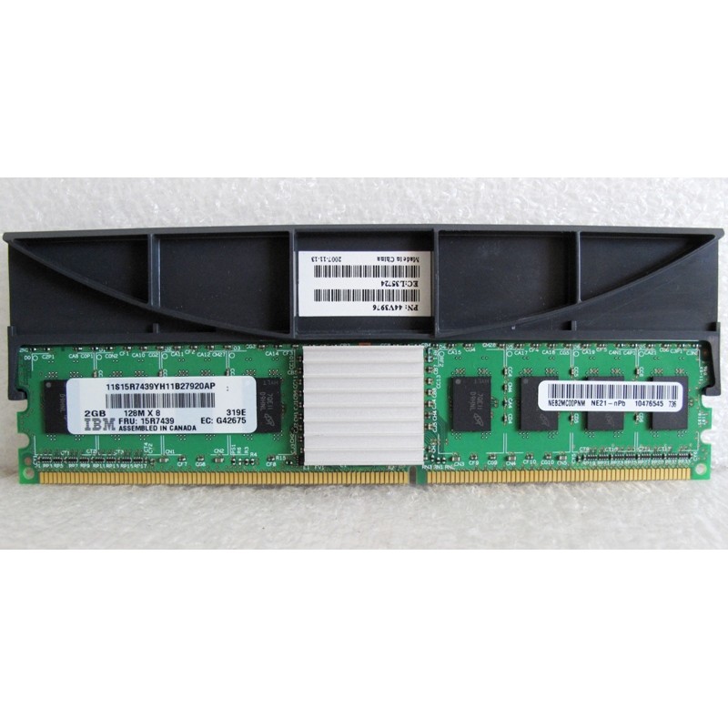 Mémoire IBM 15R7439 RAM de 2 Go PC2 Power6 ECC