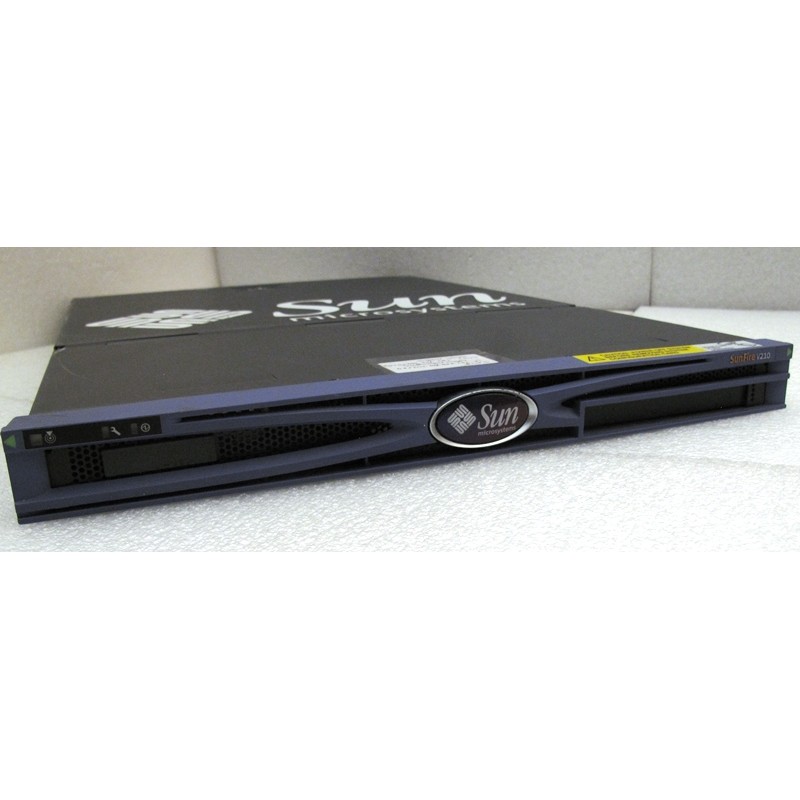 Serveur 1U SunFire V210 2 x 1.064GHz USIIIi 8GB RAM 36GB No DVD Serveur 1U SunFire V210 2 x 1.064GHz USIIIi 8GB RAM 36GB No DVD