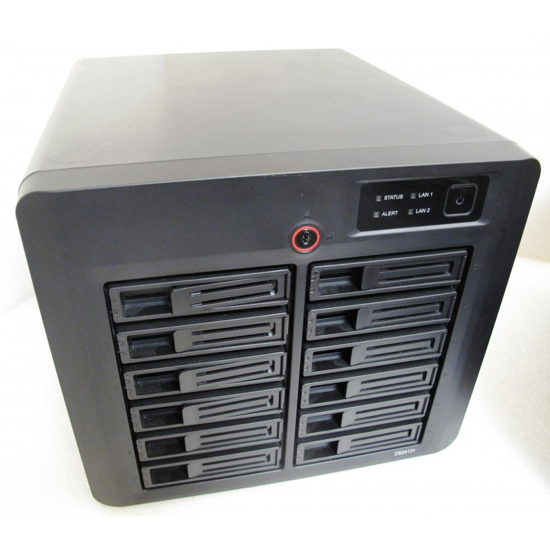 NAS DS2413+ Synology NAS 12 baie 48TB en 12 x 4TB SATA NAS DS2413+ Synology NAS 12 baie 48TB en 12 x 4TB SATA
