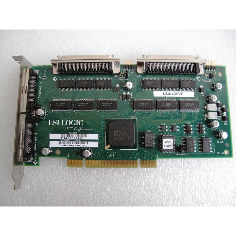 LSI Logic 348-0047002A Ultra SCSI Adapter Card SYM22802