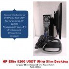 PC HP Elite 8200 Core I5-2400s 2,5GHz QC USDT 8Go RAM 500Gb Sata DVD W10_ 10xUSB VGA DP