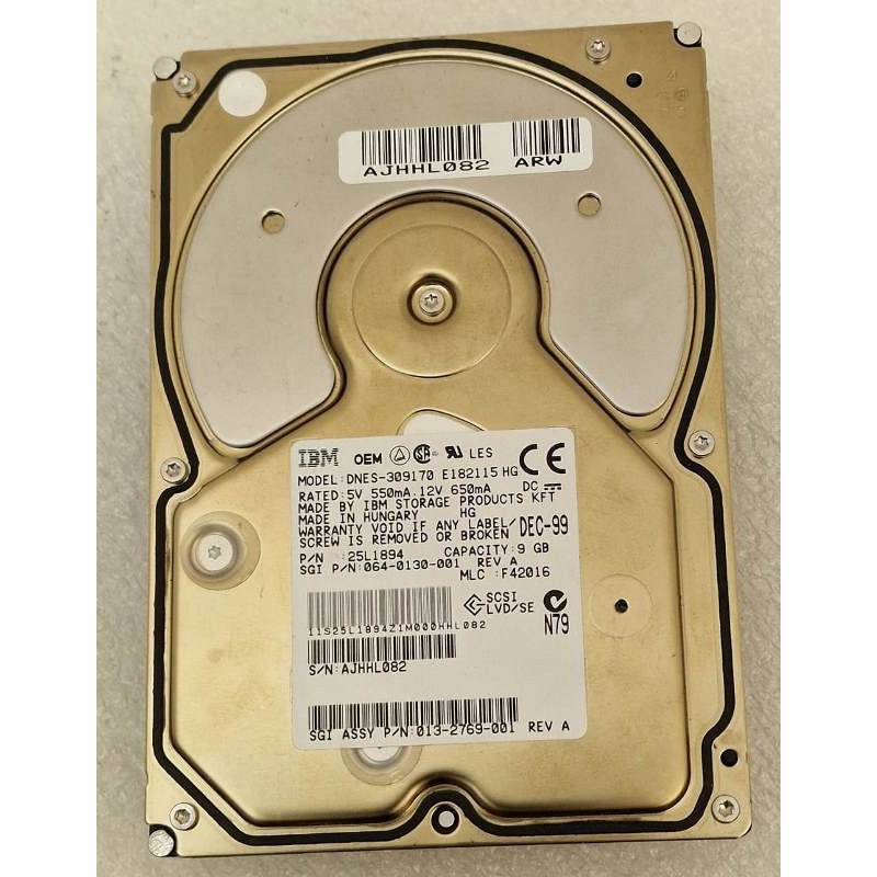 Disque 9GB 7.2K SCSI SCA 80-Pin 3.5'' _ SGI 064-0130-001 SGI 013-2769-001 pour SGI O2