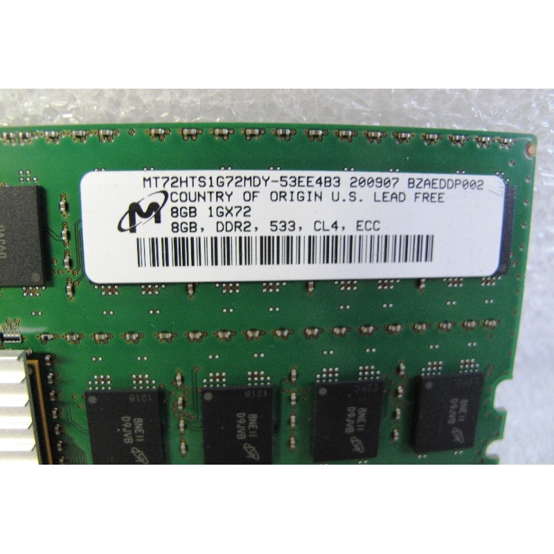 Mémoire 8Gb PC2-4200 DDR2 533 CL4 IBM Power 6 IBM 45D1213 - Ordi Spare
