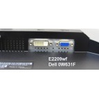 Ecran plat 22'' DELL 2209Wf LCD Ultrasharp Dell 0W631F