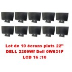 LCD Ultrasharp 22" DELL 2209Wf - P/N 0W631F DVI - VGA 