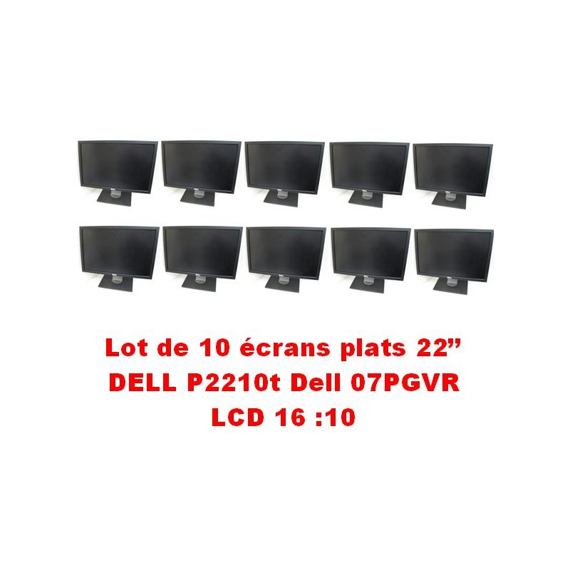Bundle of 10  x LCD 22" monitor DELL P2210t Dell 07PGVR