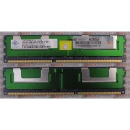 Mémoire 8Gb 2Rx4 PC3- 10600R DDR3 1333 HP 500205-071 - Nanya NT8GC72B4NB1NK-CG