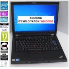 Laptop14'' Lenovo ThinkPad T410 Core I5 520M 2.66GHz 4Go RAM 320Go HDD W10 - No WEBCAM _ DP 4xUSB