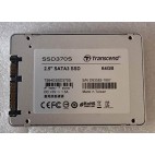 Disque 64Gb SSD Sata3 2.5 TRANSCEND SSD370S TS64GSSD370S