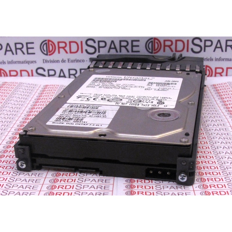 Disque 1Tb 7.2K SATA 3.5 NetApp 108-00197+A0 X298A-R5 SP-298A-R5- Hitachi HUA721010KLA330 Ibm 45E2137 FRU 45E2141 0A36832