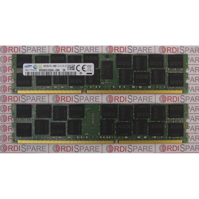 Mémoire 16GB 2Rx4 PC3-14900R DDR3-1866MHz Samsung M393B2G70QH0-CMA