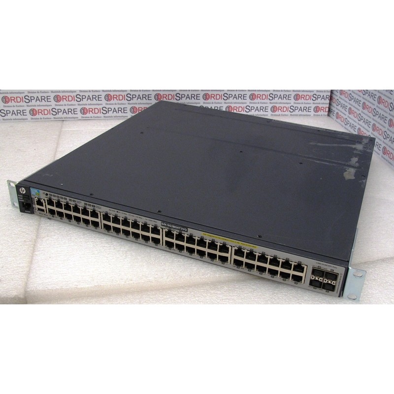 Switch 48-Ports 4SFP+ HP E3800 J9574A PoE 48G-4SFP+