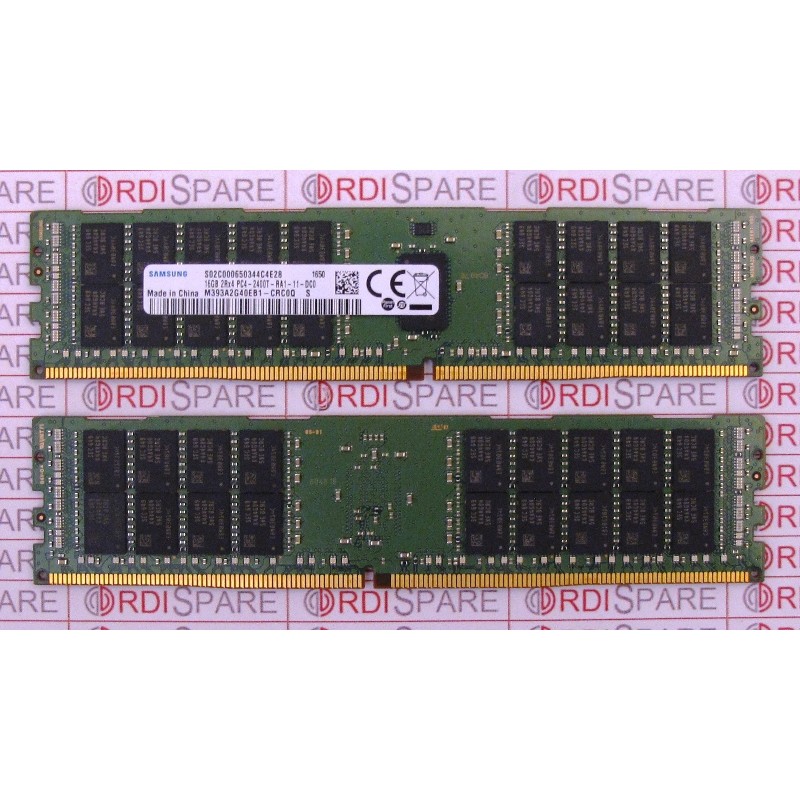 16Gb 2Rx4 PC4-2400T DDR4 2400MHz memory module Samsung M393A2G40EB1-CRC0Q