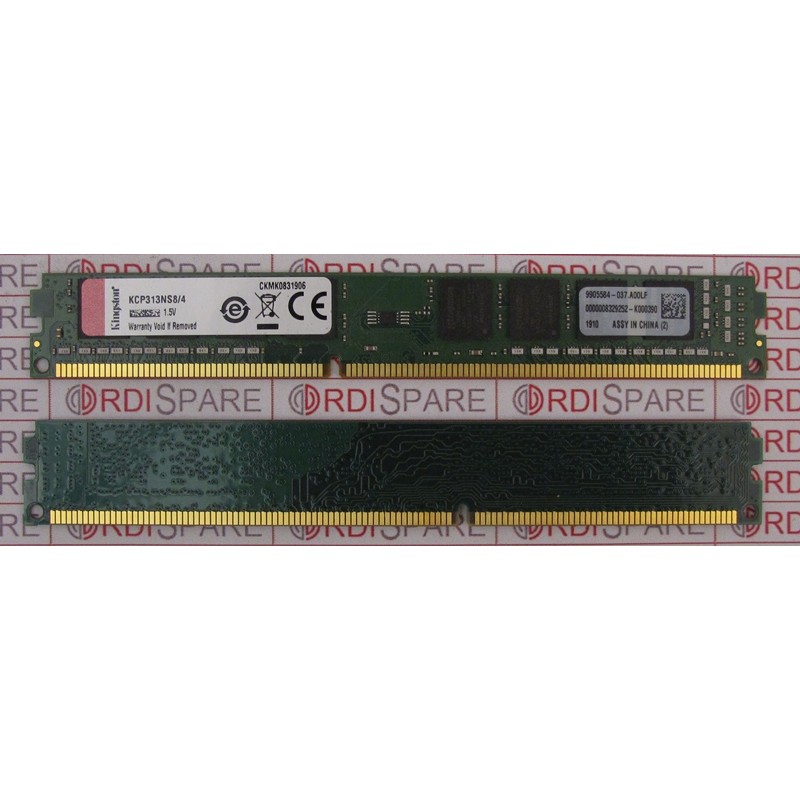 Mémoire 4Gb PC3-10600 DDR3-1333MT/s 240-pin Kingston KPC313NS8/4