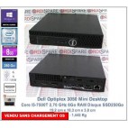 Dell Optiplex 3050 USFF Micro Core I5-7500T 2,70GHz 4-C 4-T 6Mb C - 8Go RAM SSD250Go - HDMI, DP, 6xUSB, Digital W10 pro_No OS