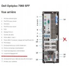 Dell Optiplex 7060 SFF Core i5-8500 3GHz 6-C 9MB C 16Gb RAM SSD M2.250GB Win10 Pro64_2xDP, VGA, RS-232, USB-C,9xUSB