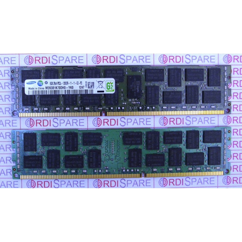 Mémoire 8Gb 2Rx4 PC3L-12800R DDR3-1600MHz Samsung M393B1K70DH0-YH0