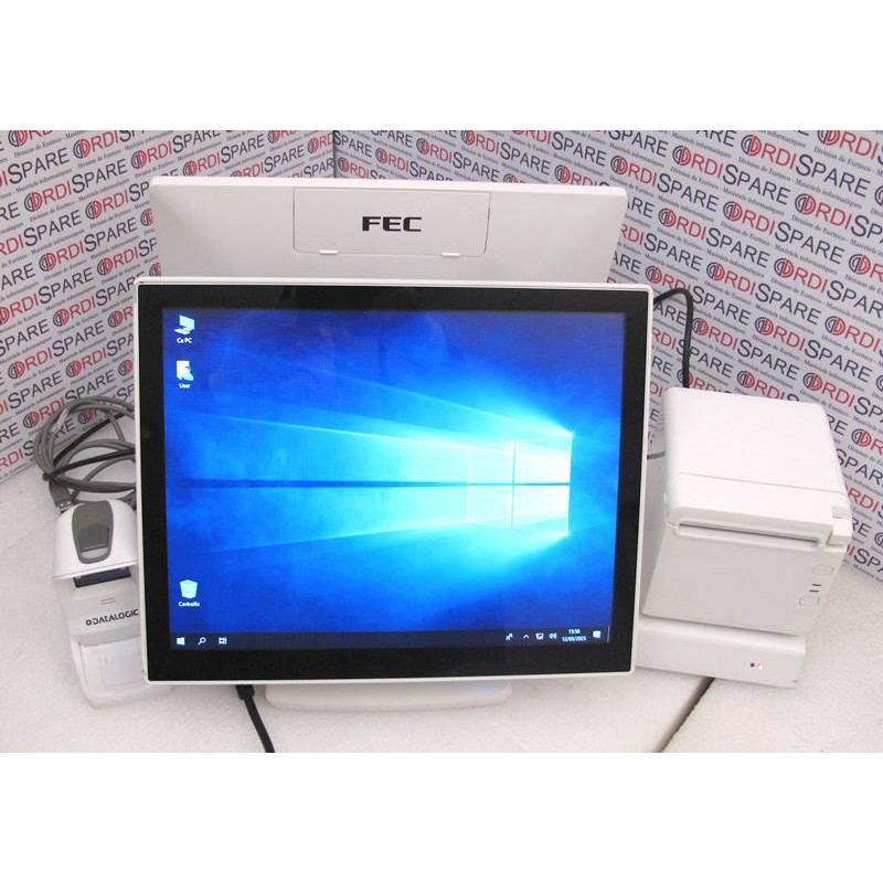 1 x SET of POS Tactile 15'' FEC XP-3685  2,20GHz 4GB SSD M.2 SATA 128GB and FEC XM-1015 LCD 15'' customer display 