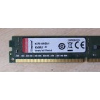 Mémoire 4GB DD3 10600  1333MT/s CL9 Kingston KCP313NS/4