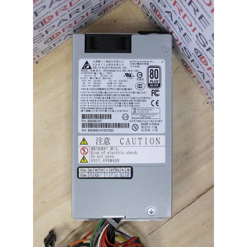 PSU 350W Delta Electronics DPS-350AB-12 A pn E86365-007 PSU 350W Delta Electronics DPS-350AB-12 A pn E86365-007