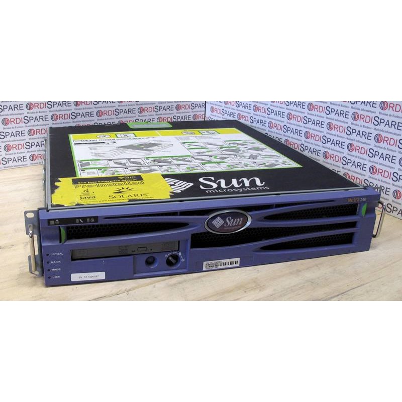 SUN Netra240 2 x UltraSparc IIIi 1.503 GHz - 2Gb RAM - 146GB 15K SCSI - 2xPSU 400W