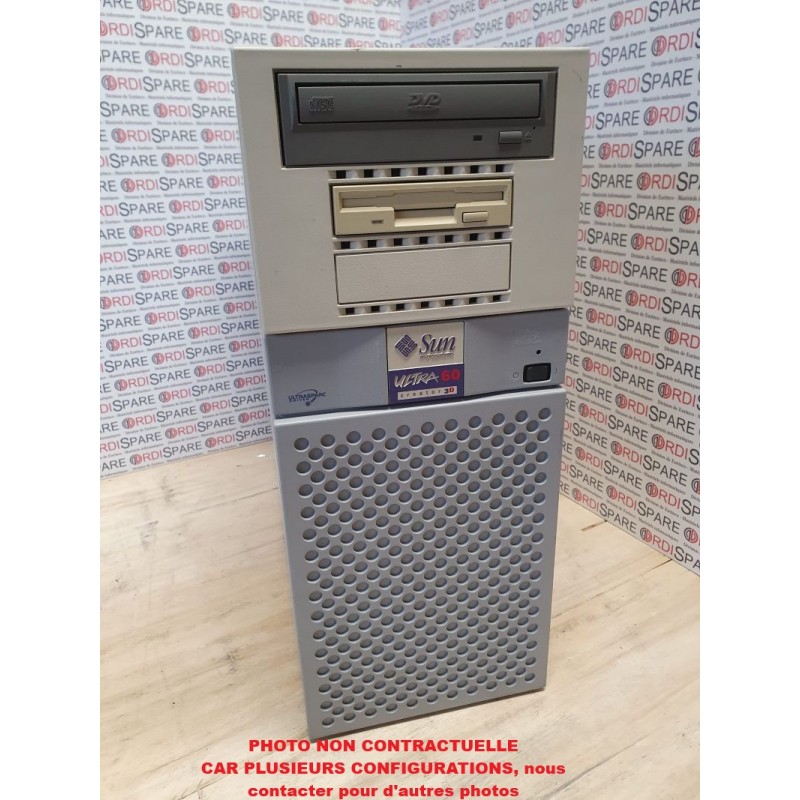 Sun Ultra 60 2 x 450MHz, 1GB RAM, 36GB HDD, DVD, CREATOR 3D