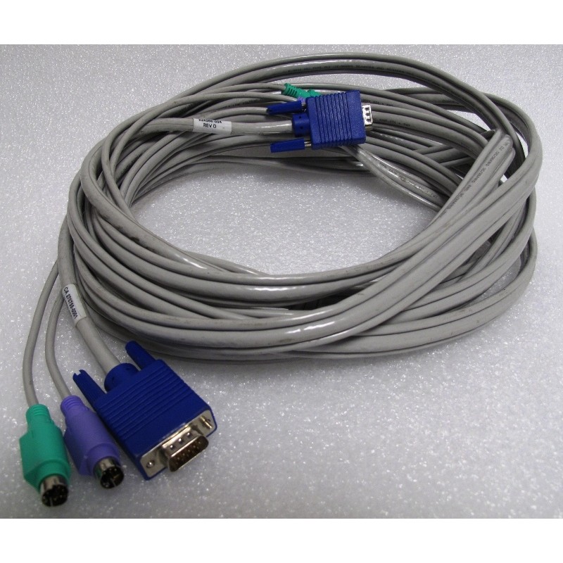 HP KVM Cable 224386-004  VGA PS/2 6m