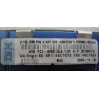 Mémoire 4Gb PC2-6400F DDR2 800 CL5 ECC