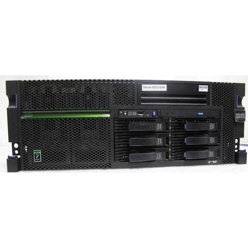 IBM 8203-E4A Power 520 Express 6x146GB 64GB RAM