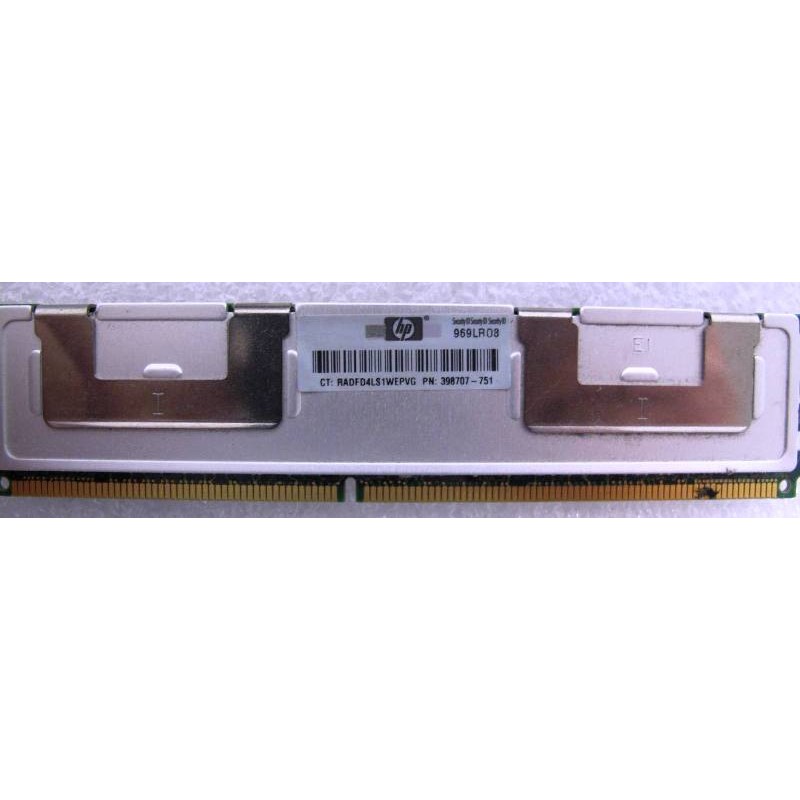 Mémoire HP 398707-751 2GB 2Rx4 PC2-5300F ECC