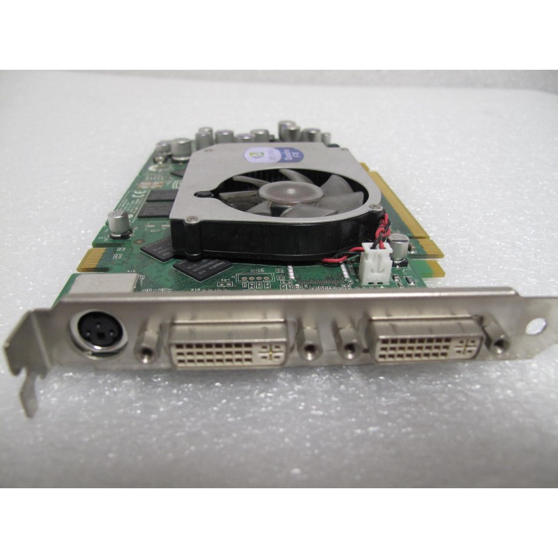NVidia Quadro FX1400 PCIe 128Mb P260 Dell 0JF507 2xDVI 1xSvideo Out