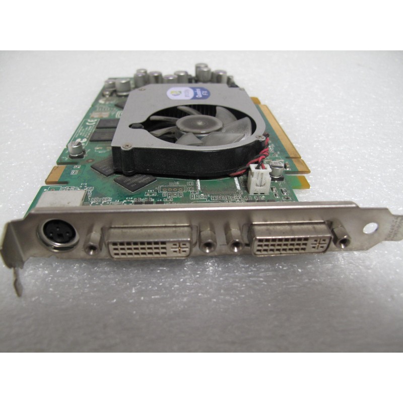 NVidia Quadro FX1400 PCIe 128Mb P260 Dell 0K8215  2xDVI 1xSvideo Out